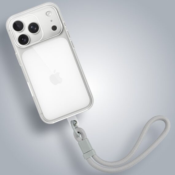 Etui do iPhone 17 Pro silikonowe, transparentne z osłoną aparatu (3)