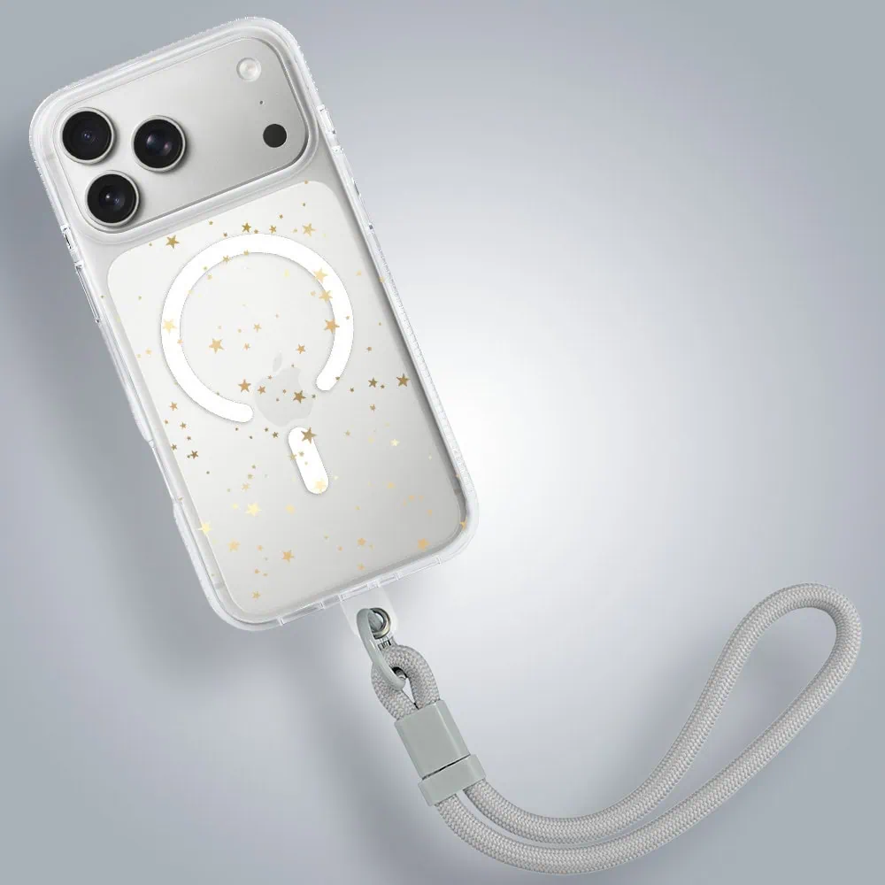 Etui-do-iPhone-17-Pro-z-MagSafe-zlote-gwiazdki-przezroczyste-4