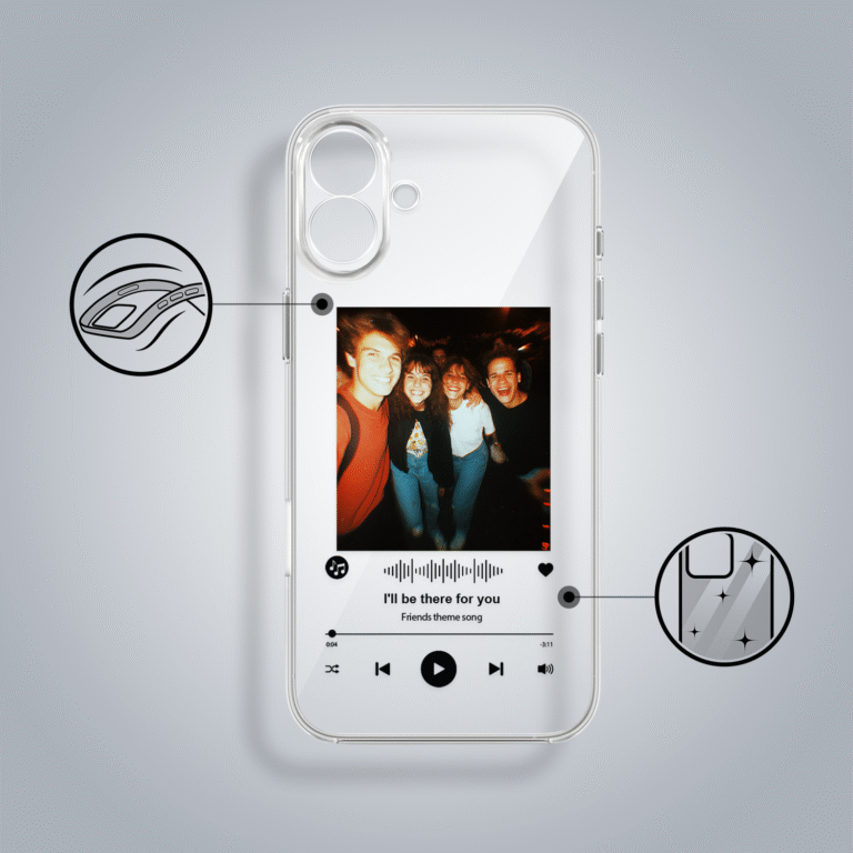 Etui do iPhone 17, z własnym zdjęciem, upominek, przeźroczyste (2)