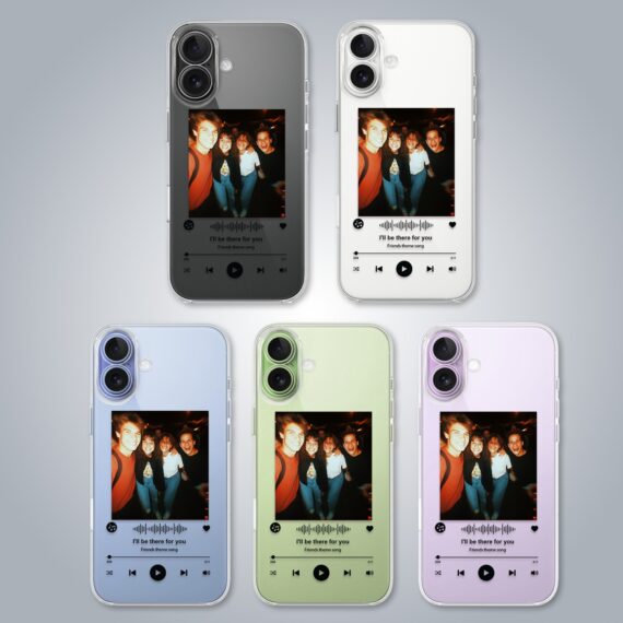 Etui do iPhone 17, z własnym zdjęciem, upominek, przeźroczyste (3)