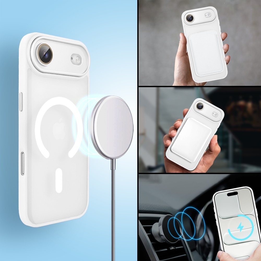 Etui do iPhone Air Color Flush z MagSafe, z osłoną aparatu, białe4