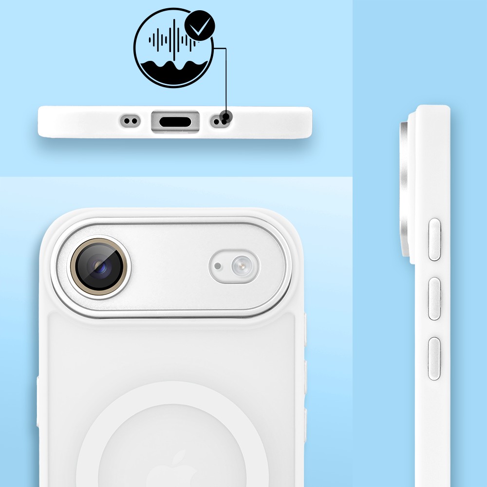 Etui do iPhone Air Color Flush z MagSafe, z osłoną aparatu, białe7