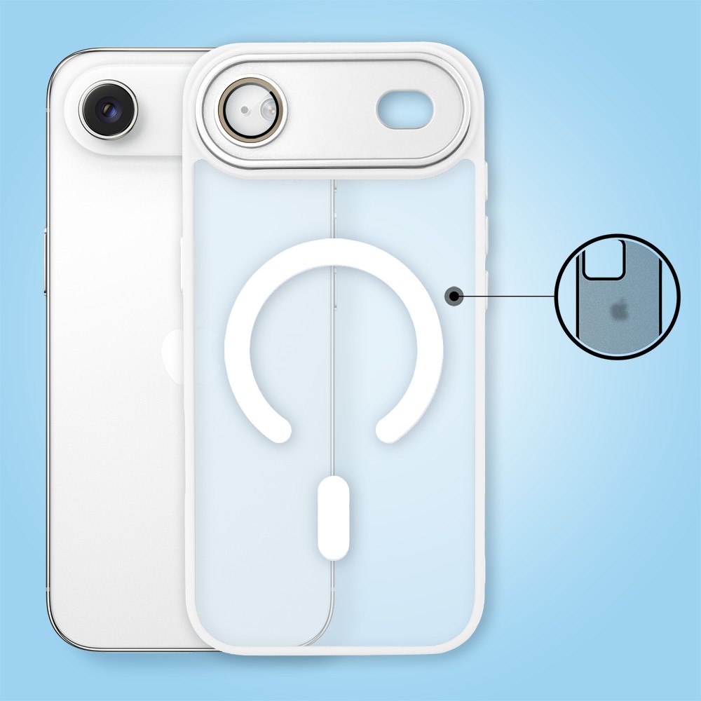 Etui do iPhone Air Color Flush z MagSafe, z osłoną aparatu, białe9