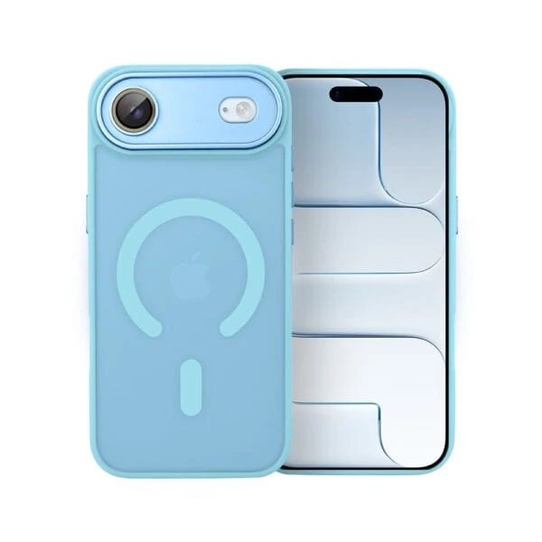 Etui do iPhone Air Color Flush z MagSafe, z osłoną aparatu, błękitne