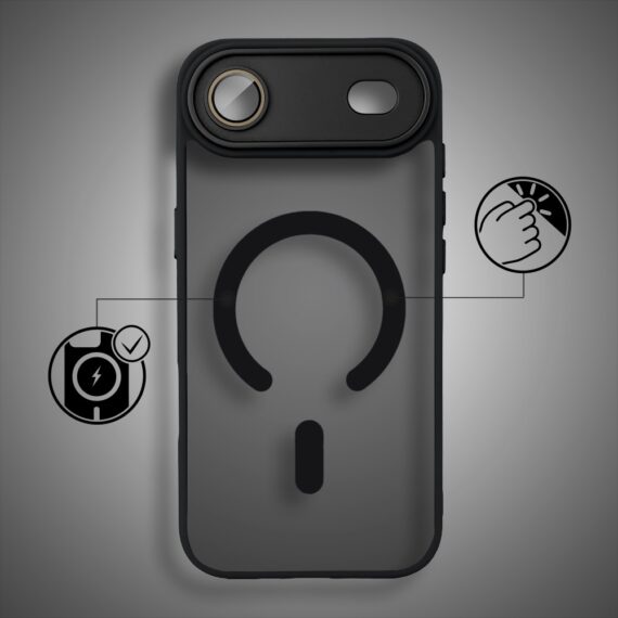Etui do iPhone Air Color Flush z MagSafe, z osłoną aparatu, czarne3