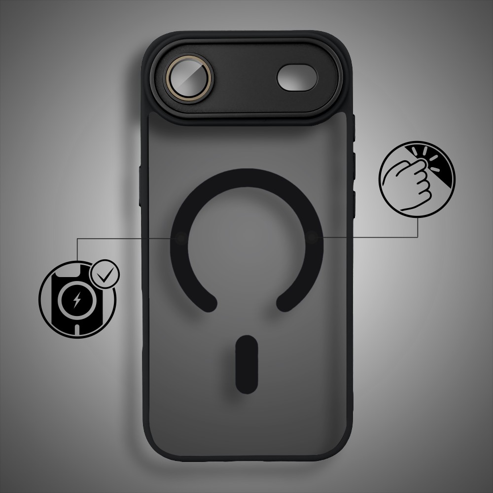 Etui do iPhone Air Color Flush z MagSafe, z osłoną aparatu, czarne3