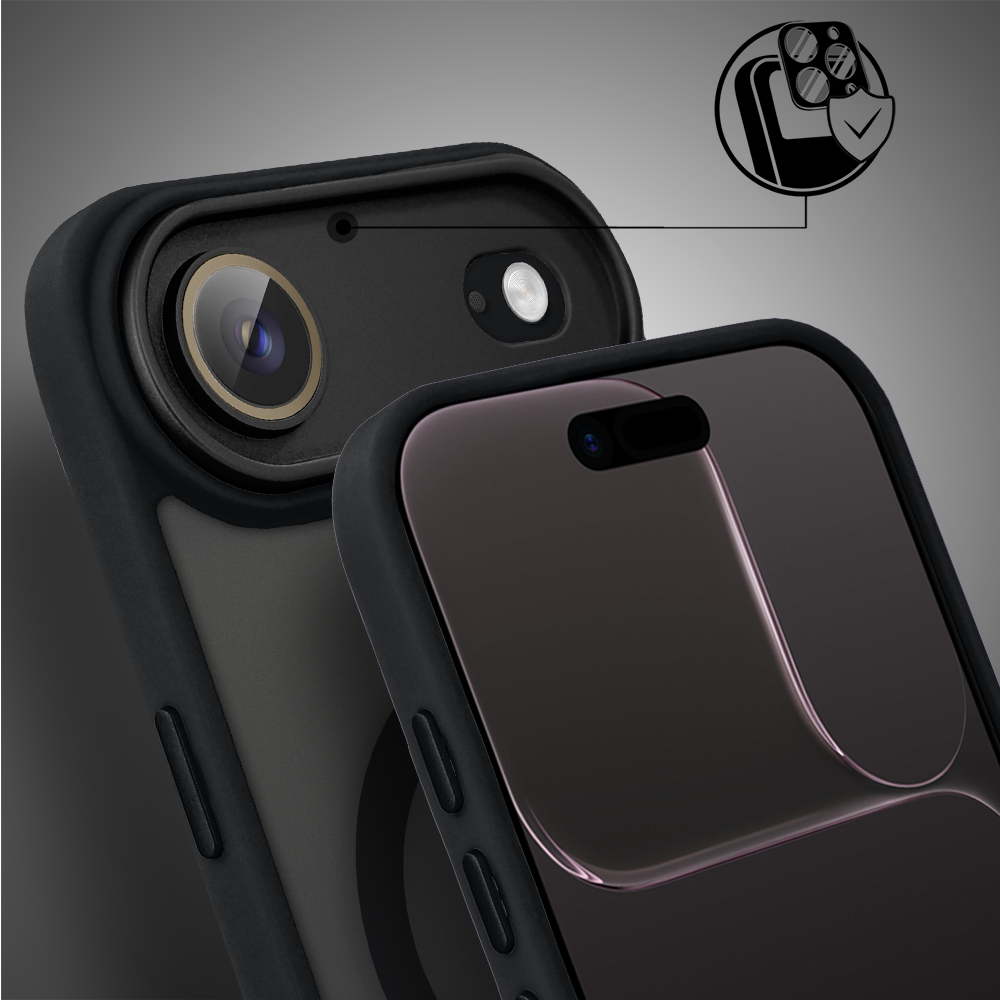 Etui do iPhone Air Color Flush z MagSafe, z osłoną aparatu, czarne6