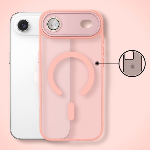 Etui do iPhone Air Color Flush z MagSafe, z osłoną aparatu, różowe9
