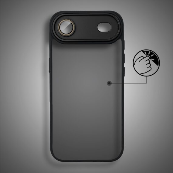 Etui do iPhone Air Color Flush, z osłoną aparatu, czarne (3)