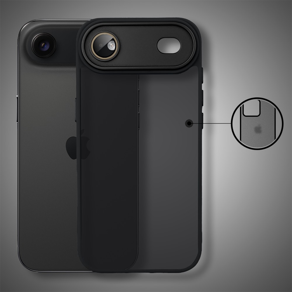 Etui do iPhone Air Color Flush, z osłoną aparatu, czarne (9)