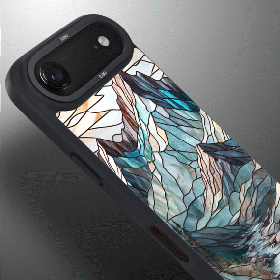 Etui do iPhone Air IBIZU DropGuard Matt z MagSafe, Barwy Szkła, Górski Potok5