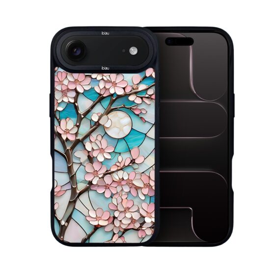 Etui do iPhone Air IBIZU DropGuard Matt z MagSafe, Barwy Szkła, Księżycowa Wiśnia2