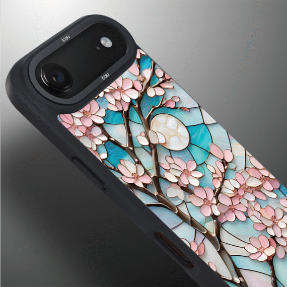 Etui do iPhone Air IBIZU DropGuard Matt z MagSafe, Barwy Szkła, Księżycowa Wiśnia6