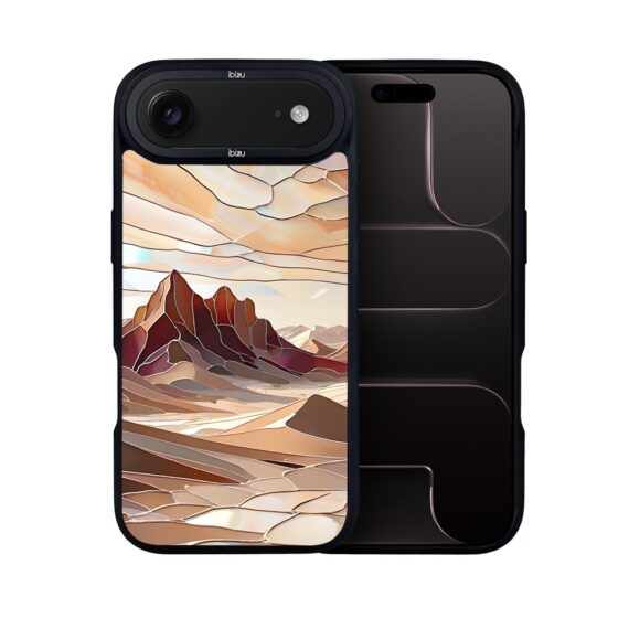 Etui do iPhone Air IBIZU DropGuard Matt z MagSafe, Barwy Szkła, Pustynny spokój1