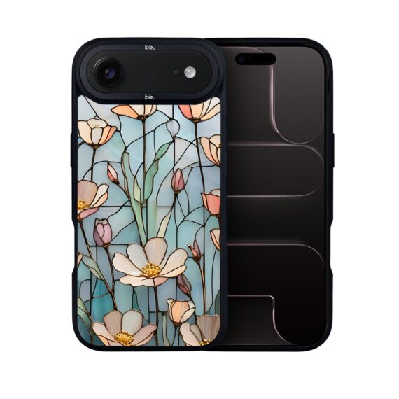 Etui do iPhone Air IBIZU DropGuard Matt z MagSafe, Barwy Szkła, Szept kwiatów polnych1