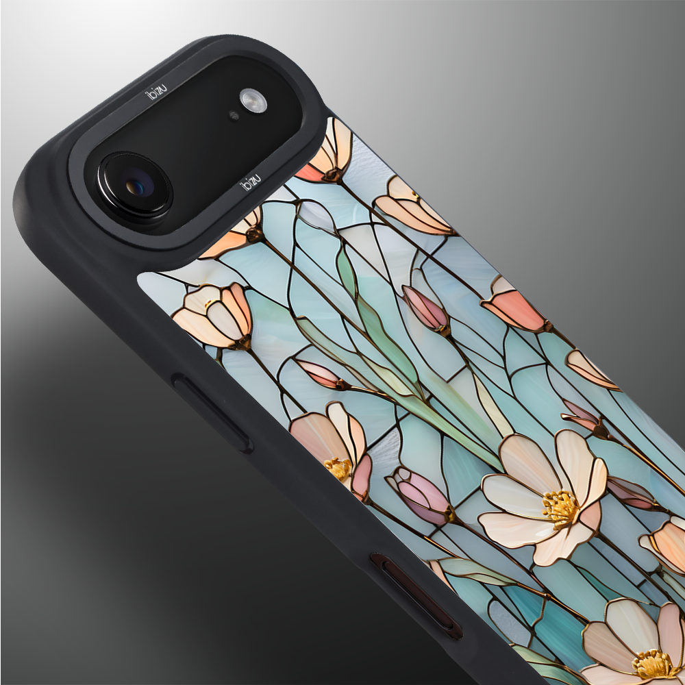 Etui do iPhone Air IBIZU DropGuard Matt z MagSafe, Barwy Szkła, Szept kwiatów polnych5