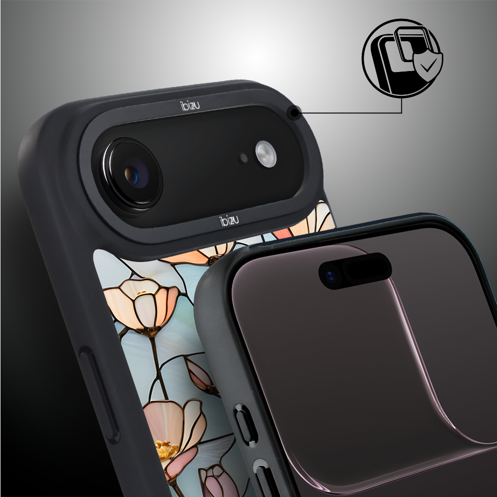 Etui do iPhone Air IBIZU DropGuard Matt z MagSafe, Barwy Szkła, Szept kwiatów polnych6