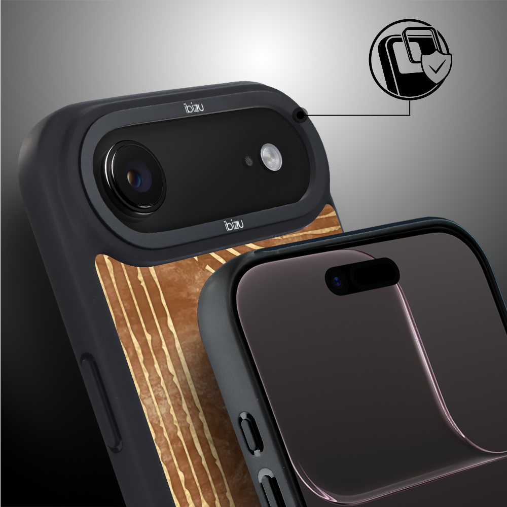 Etui do iPhone Air IBIZU DropGuard Matt z MagSafe, Boho, Geometryczne linie7