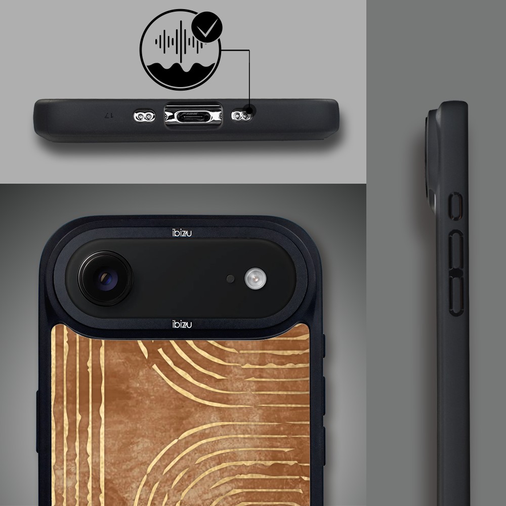 Etui do iPhone Air IBIZU DropGuard Matt z MagSafe, Boho, Geometryczne linie8