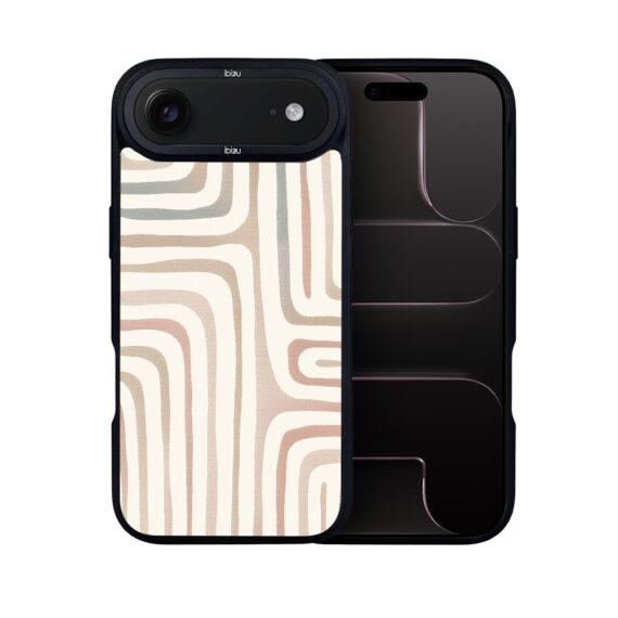 Etui do iPhone Air IBIZU DropGuard Matt z MagSafe, Boho, Piaskowy labirynt7