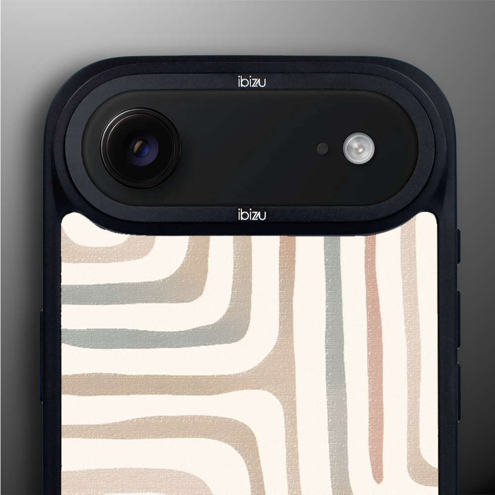 Etui do iPhone Air IBIZU DropGuard Matt z MagSafe, Boho, Piaskowy labirynt8