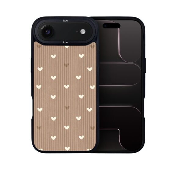 Etui do iPhone Air IBIZU DropGuard Matt z MagSafe, Boho, Pudrowe serca2