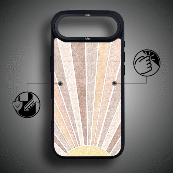 Etui do iPhone Air IBIZU DropGuard Matt z MagSafe, Boho, Wschód słońca7