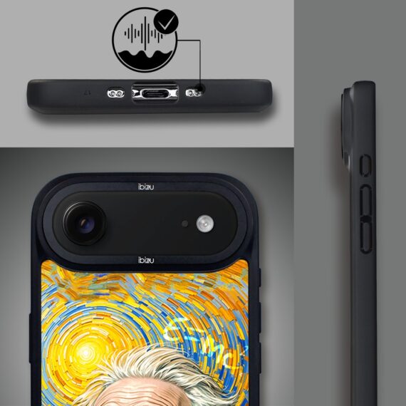 Etui do iPhone Air IBIZU DropGuard Matt z MagSafe, Einstein1