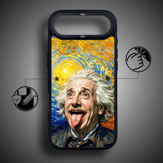 Etui do iPhone Air IBIZU DropGuard Matt z MagSafe, Einstein5