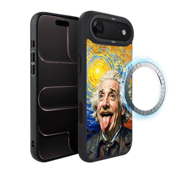 Etui do iPhone Air IBIZU DropGuard Matt z MagSafe, Einstein