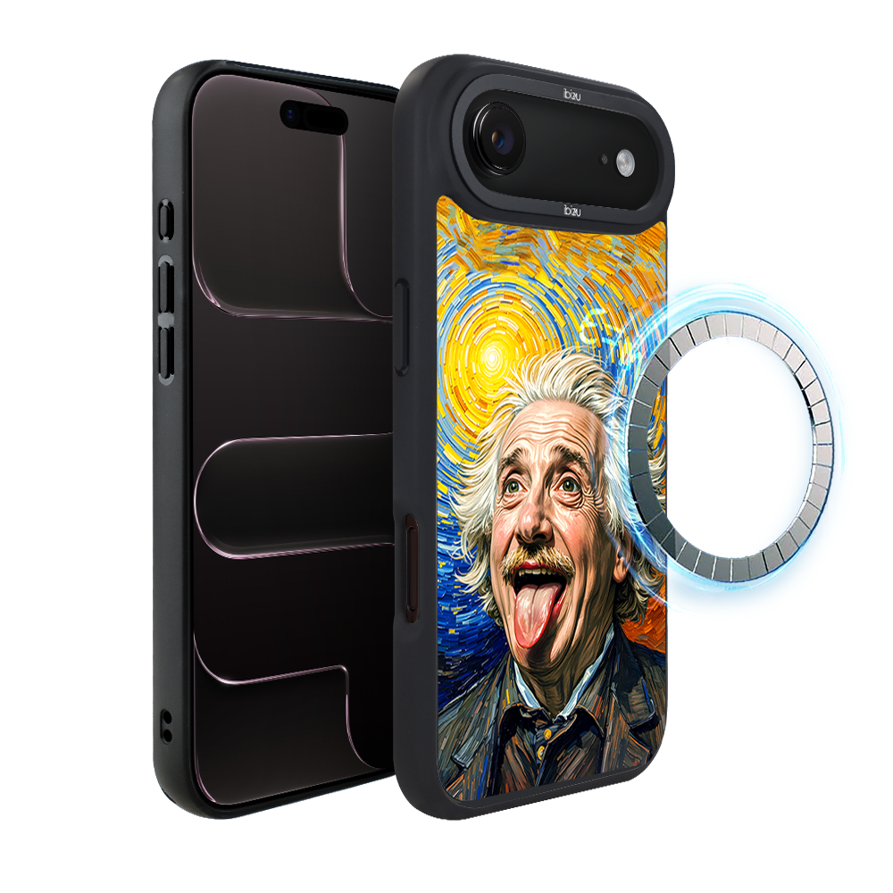 Etui do iPhone Air IBIZU DropGuard Matt z MagSafe, Einstein