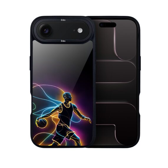 Etui do iPhone Air IBIZU DropGuard Matt z MagSafe, #ElectroMove, Duch koszykówki2