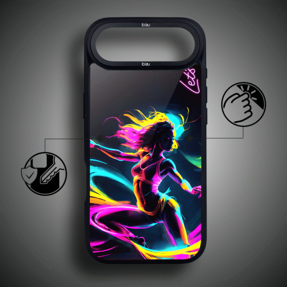 Etui do iPhone Air IBIZU DropGuard Matt z MagSafe, #ElectroMove, Taneczny rytm6