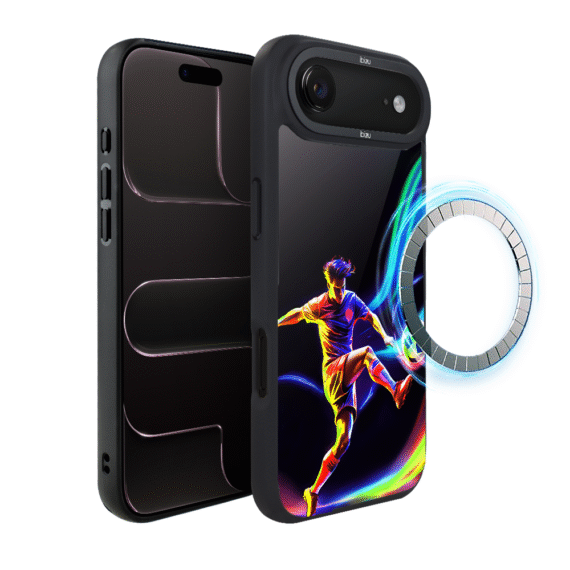 Etui do iPhone Air IBIZU DropGuard Matt z MagSafe, #ElectroMove, W rytmie piłki nożnej1