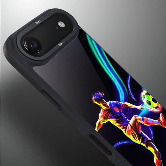 Etui do iPhone Air IBIZU DropGuard Matt z MagSafe, #ElectroMove, W rytmie piłki nożnej4