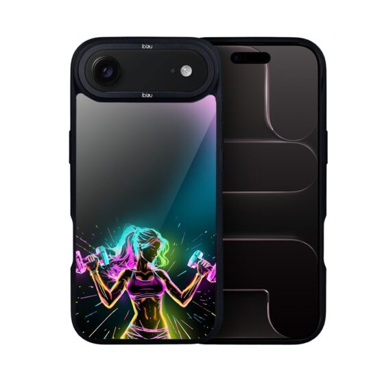 Etui do iPhone Air IBIZU DropGuard Matt z MagSafe, #ElectroMove, Wibracja fitness7