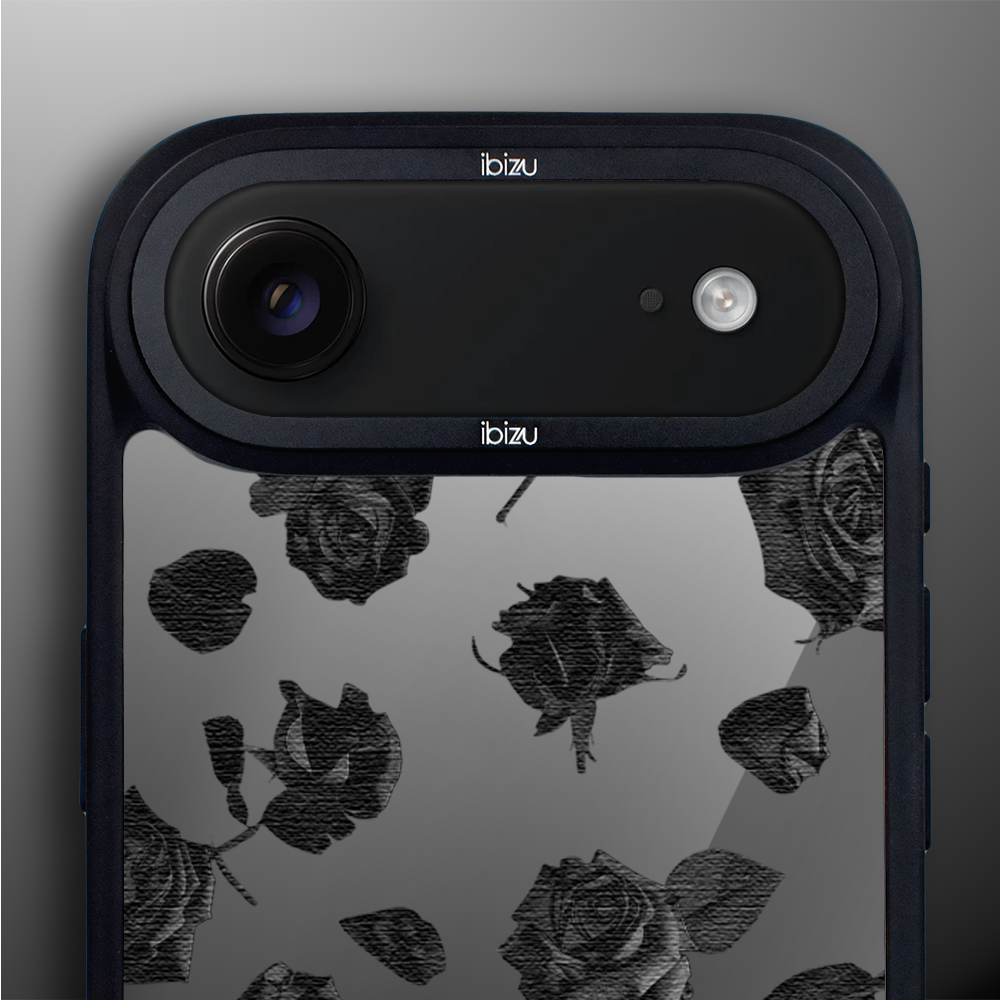 Etui do iPhone Air IBIZU DropGuard Matt z MagSafe, Midnight, Cienie liści8