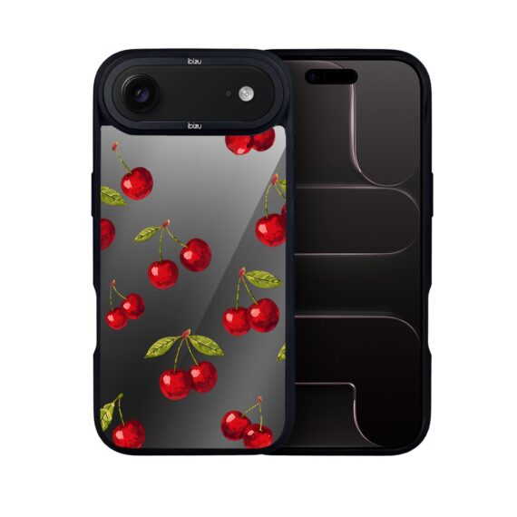 Etui do iPhone Air IBIZU DropGuard Matt z MagSafe, Midnight, Wiśniowa noc7