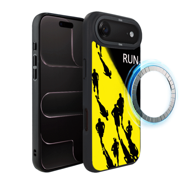 Etui do iPhone Air IBIZU DropGuard Matt z MagSafe, #Move, Bieg Mistrzów