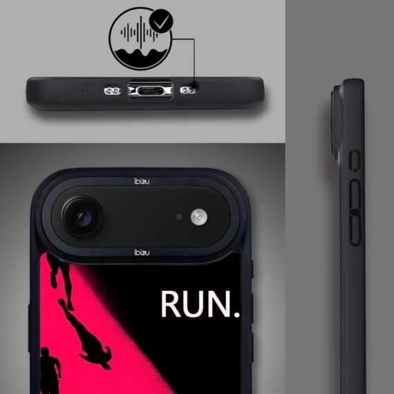 Etui do iPhone Air IBIZU DropGuard Matt z MagSafe, #Move, Nocny maraton1