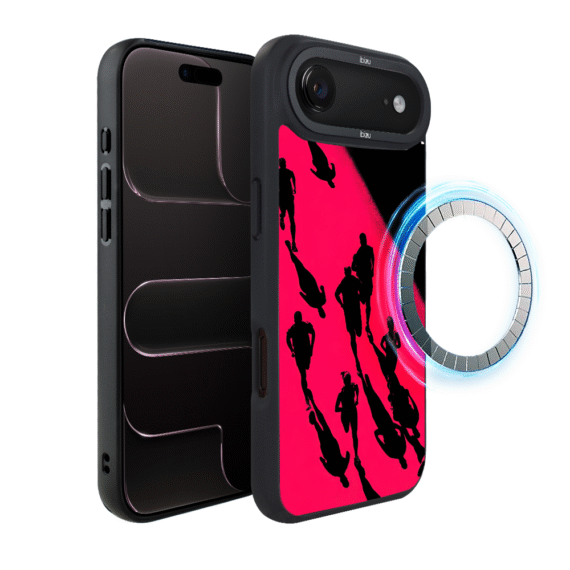 Etui do iPhone Air IBIZU DropGuard Matt z MagSafe, #Move, Nocny maraton6