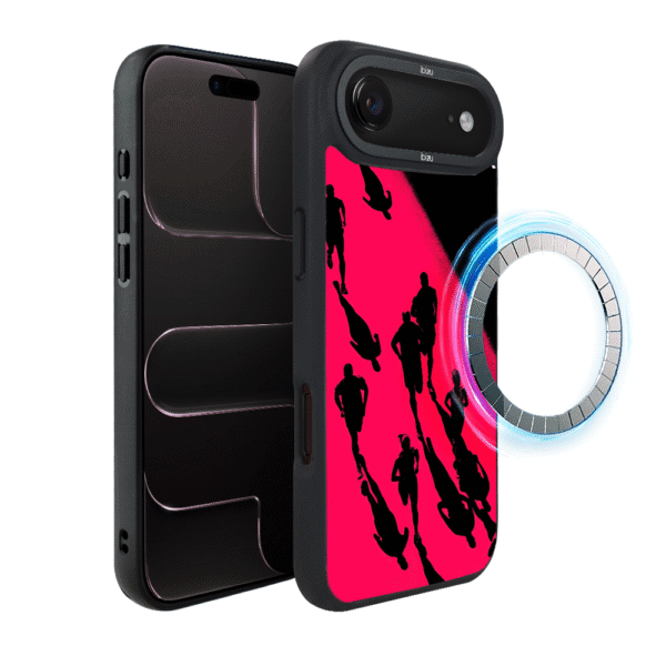 Etui do iPhone Air IBIZU DropGuard Matt z MagSafe, #Move, Nocny maraton