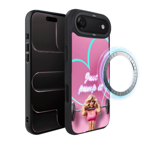 Etui do iPhone Air IBIZU DropGuard Matt z MagSafe, #Move, Pump it love