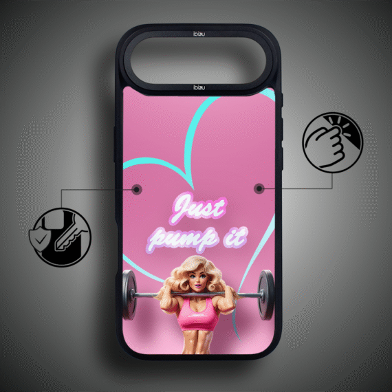 Etui do iPhone Air IBIZU DropGuard Matt z MagSafe, #Move, Pump it love2