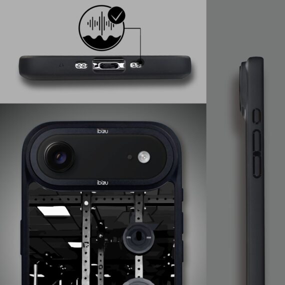 Etui do iPhone Air IBIZU DropGuard Matt z MagSafe, #Move, Stacja żelazo1