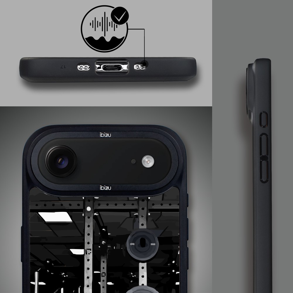 Etui do iPhone Air IBIZU DropGuard Matt z MagSafe, #Move, Stacja żelazo1