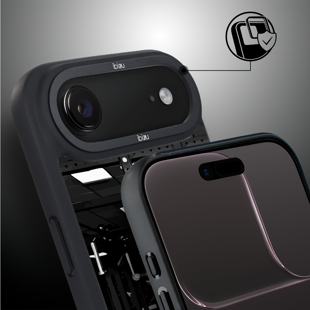 Etui do iPhone Air IBIZU DropGuard Matt z MagSafe, #Move, Stacja żelazo2