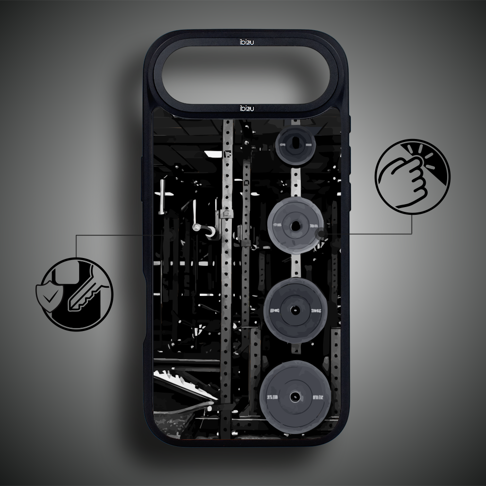 Etui do iPhone Air IBIZU DropGuard Matt z MagSafe, #Move, Stacja żelazo5