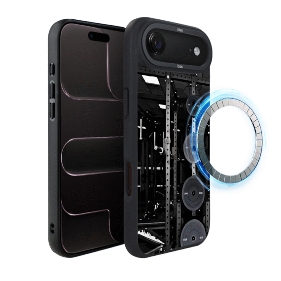 Etui do iPhone Air IBIZU DropGuard Matt z MagSafe, #Move, Stacja żelazo6