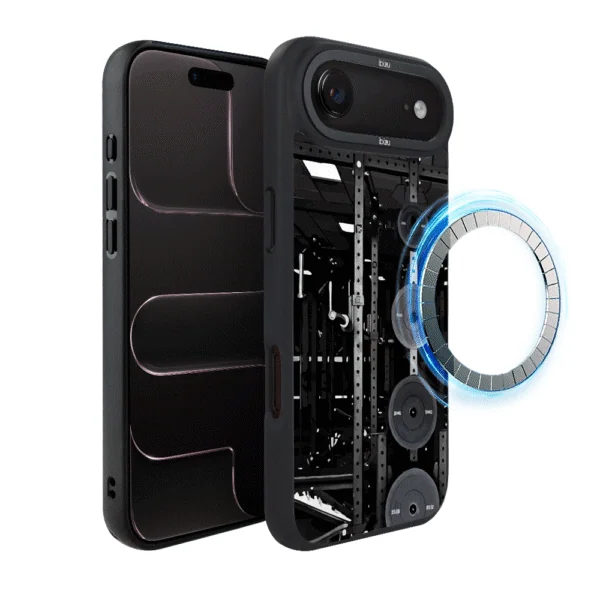 Etui do iPhone Air IBIZU DropGuard Matt z MagSafe, #Move, Stacja żelazo